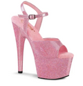 Blush Stardust Platform Heels